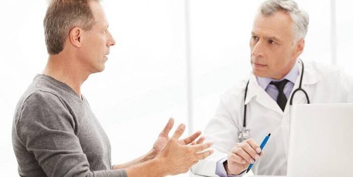 Signs of prostatitis