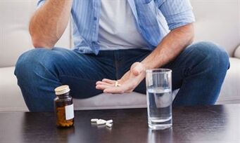 Treatment of prostatitis with medications at home