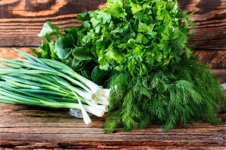 green vegetables for prostatitis